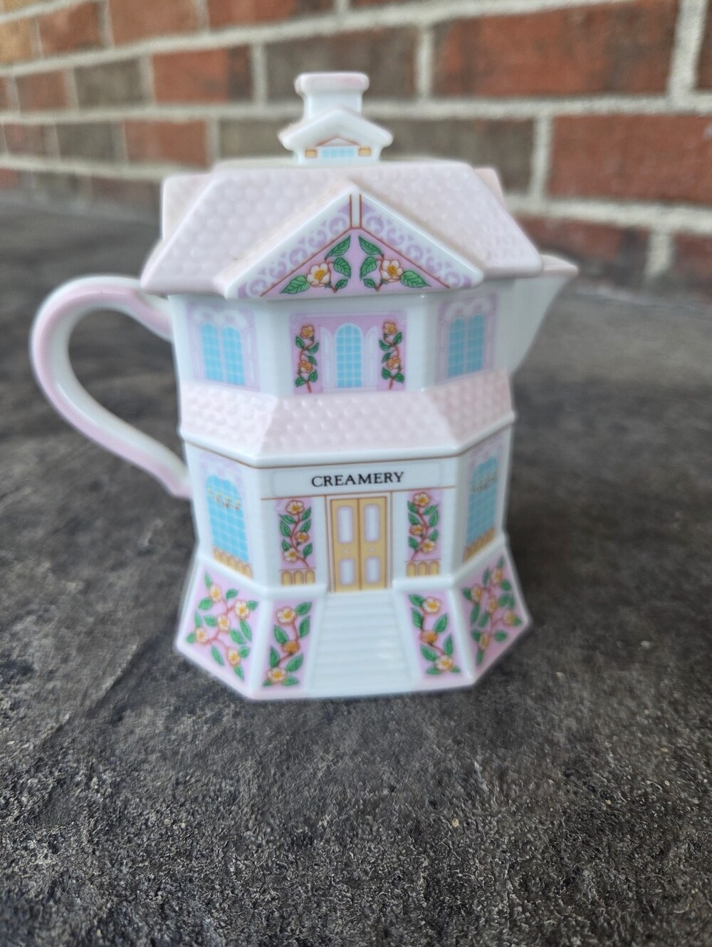 Lenox Village Collection Creamery Pot With Lid Spice Village
